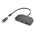 Triple 4K DisplayPort Splitter with 2X 8K DisplayPort 1.4 and 1x 4K HDMI V1809