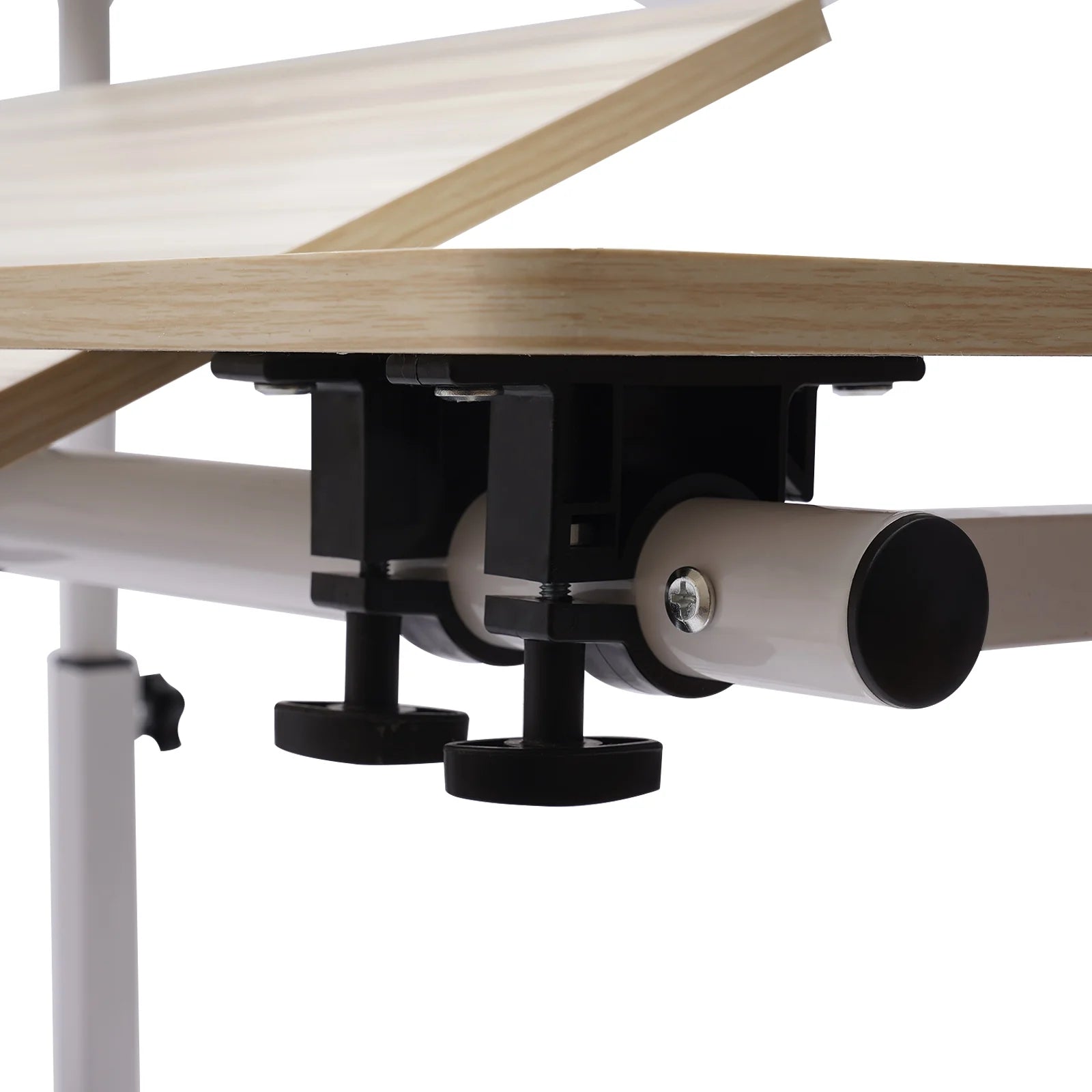 Adjustable Mobile Stand Up Desk with Footrest W621
