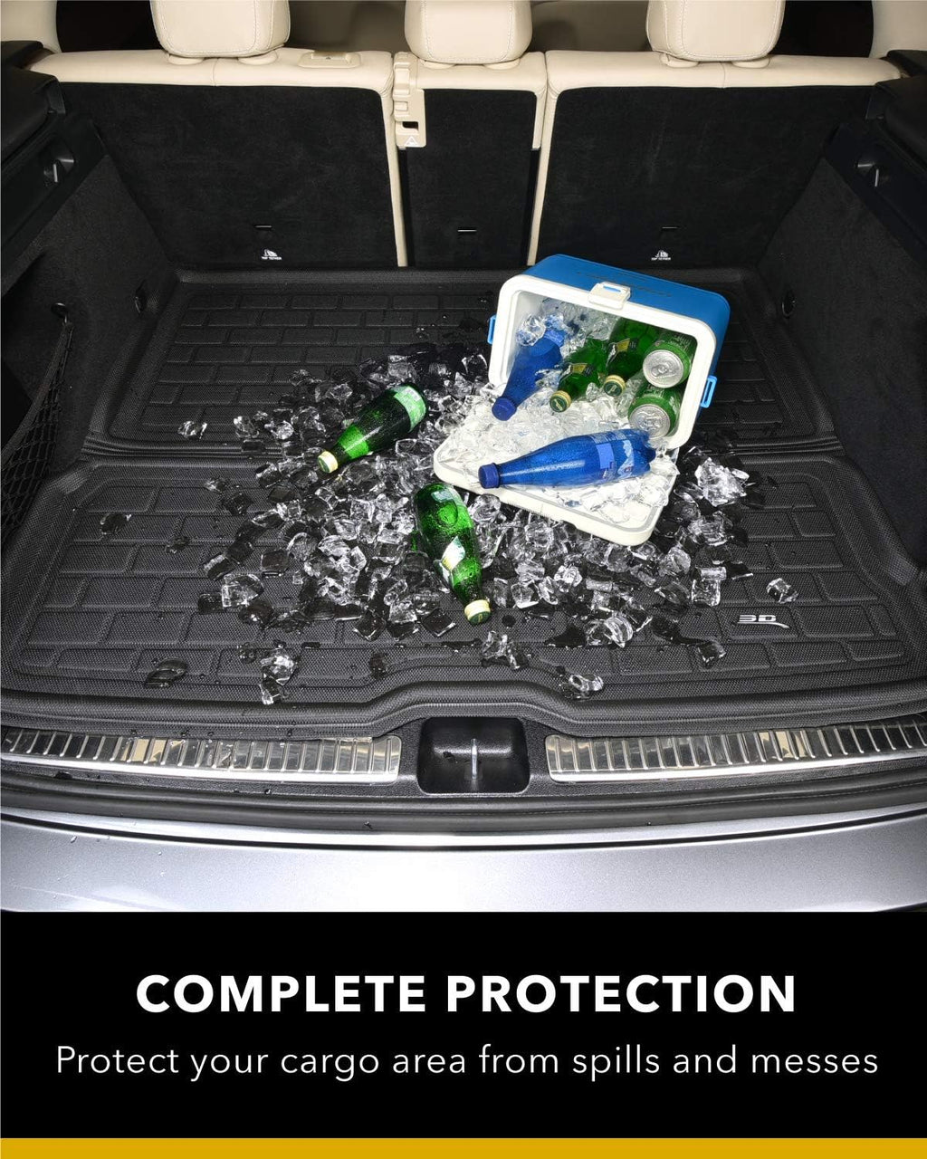 Black Rear Cargo Liner S262