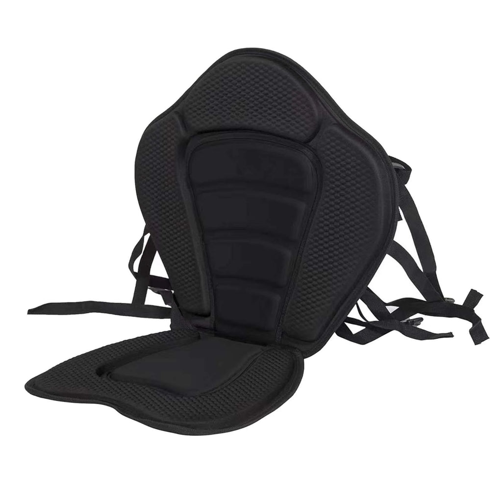 Black Padded Seat Cushion with Back Support M73737
