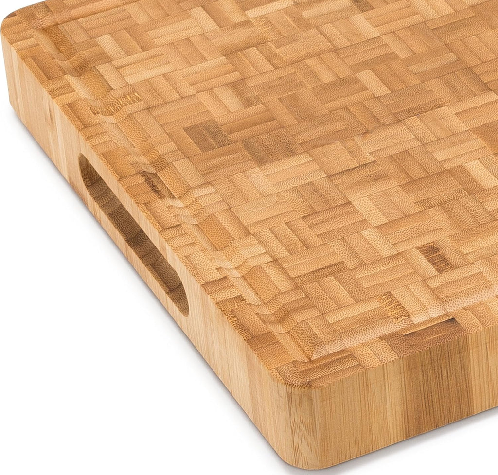 End Grain Bamboo Cutting Board, Extra Large, Pack of 2 K3775