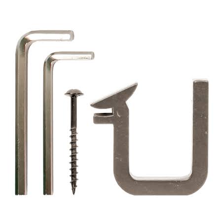 Red Oak Library Ladder Kit with 8 ft. Rail H4668
