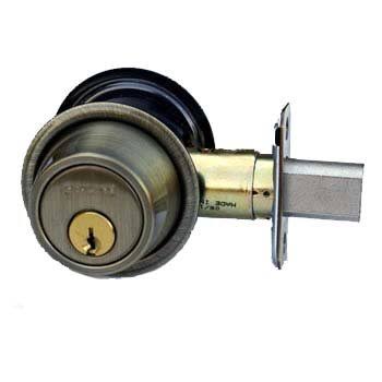 Satin Nickel Single Cylinder Deadbolt S96701