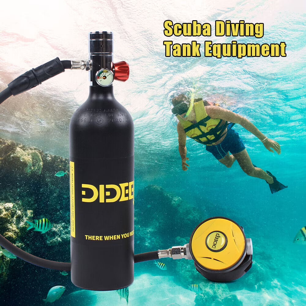 1L Portable Scuba Diving Oxygen Cylinder Tank Y6941