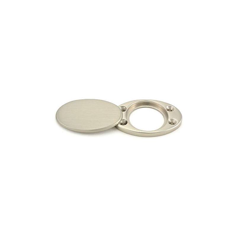 Cylinder Lock Cover Plate Satin Nickel K924