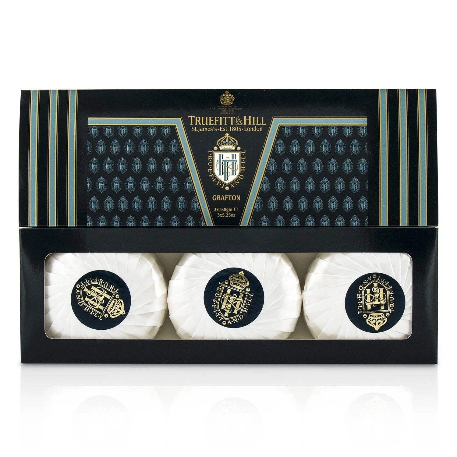 Grafton Luxury Soap (Triple) 3x150g/5.25oz O175695