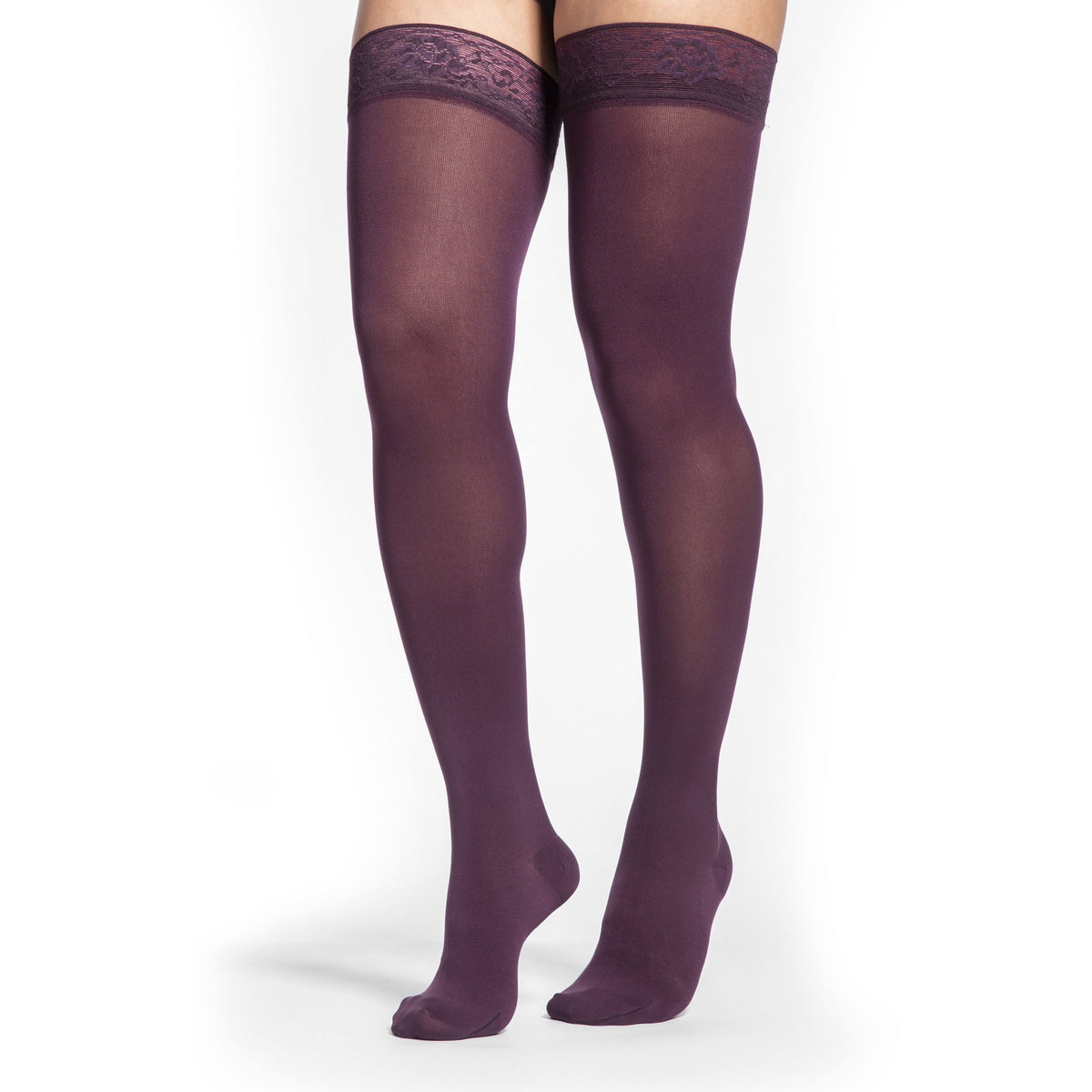 20-30 mmHg Soft Opaque Thigh High T280667