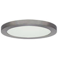 Brushed Nickel LED Flush Mount Light Fixture Q935927