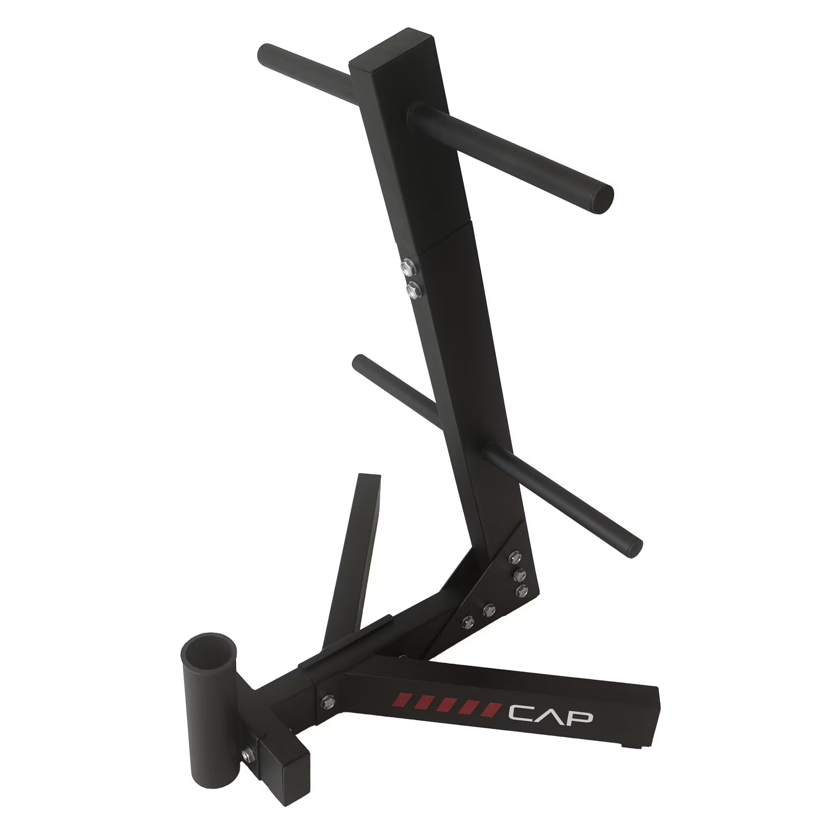 Hybrid Olympic and Standard Weight Plate Storage Rack U74247