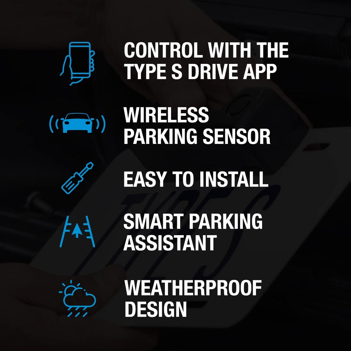 Smart Wireless Parking Sensor Kit B9085
