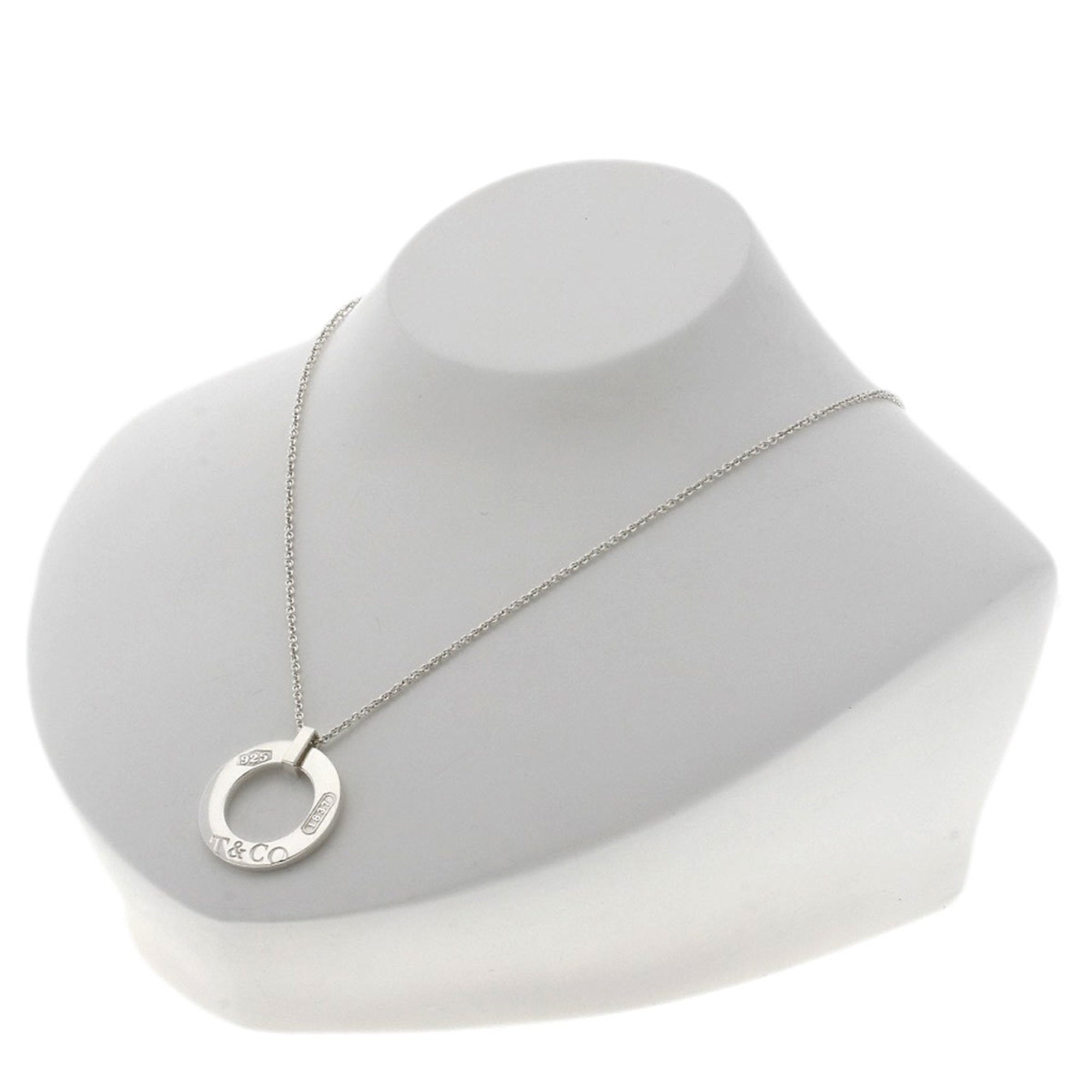 Silver Circle Necklace G76614