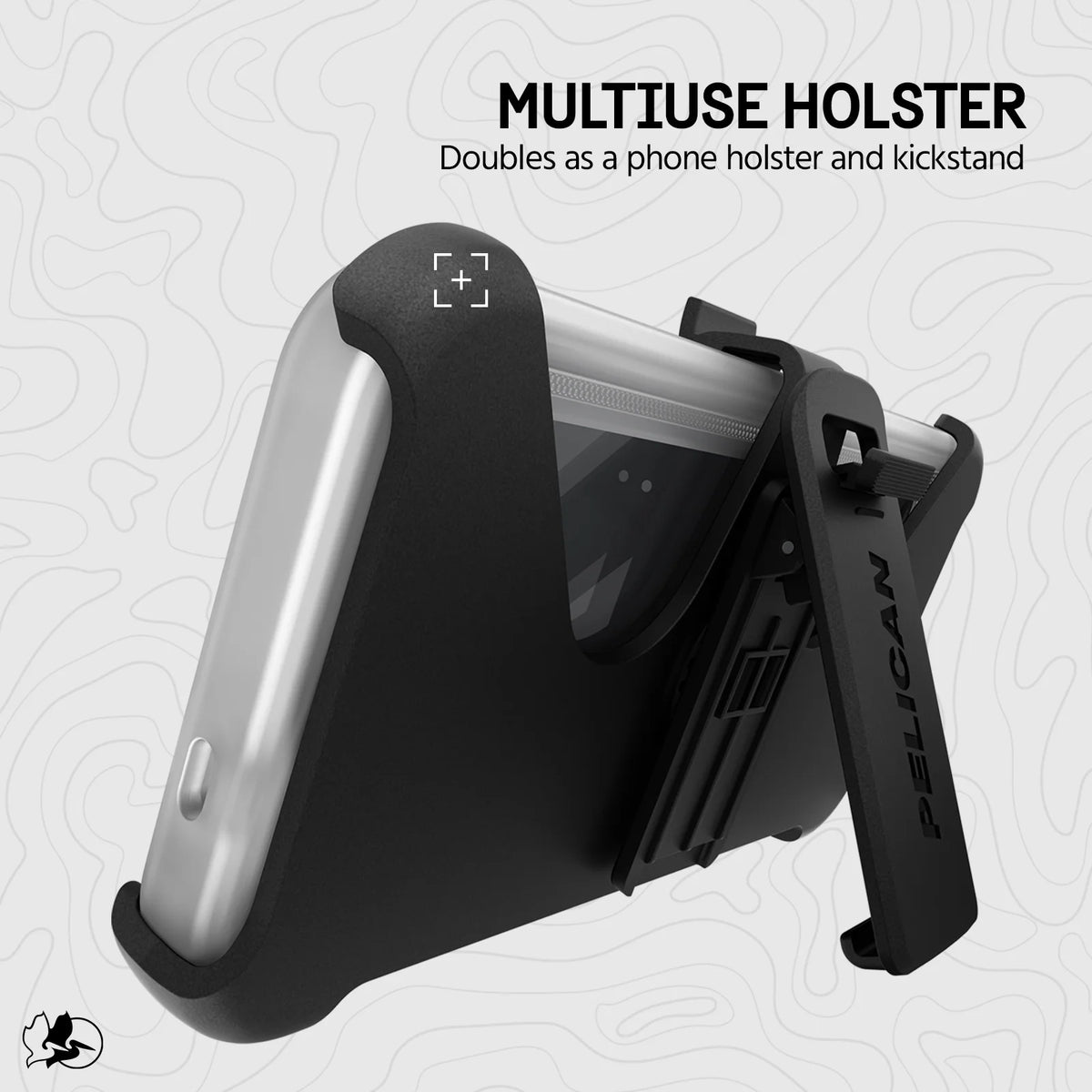 Clear Samsung Galaxy S24 Case with Belt Clip Holster P47994