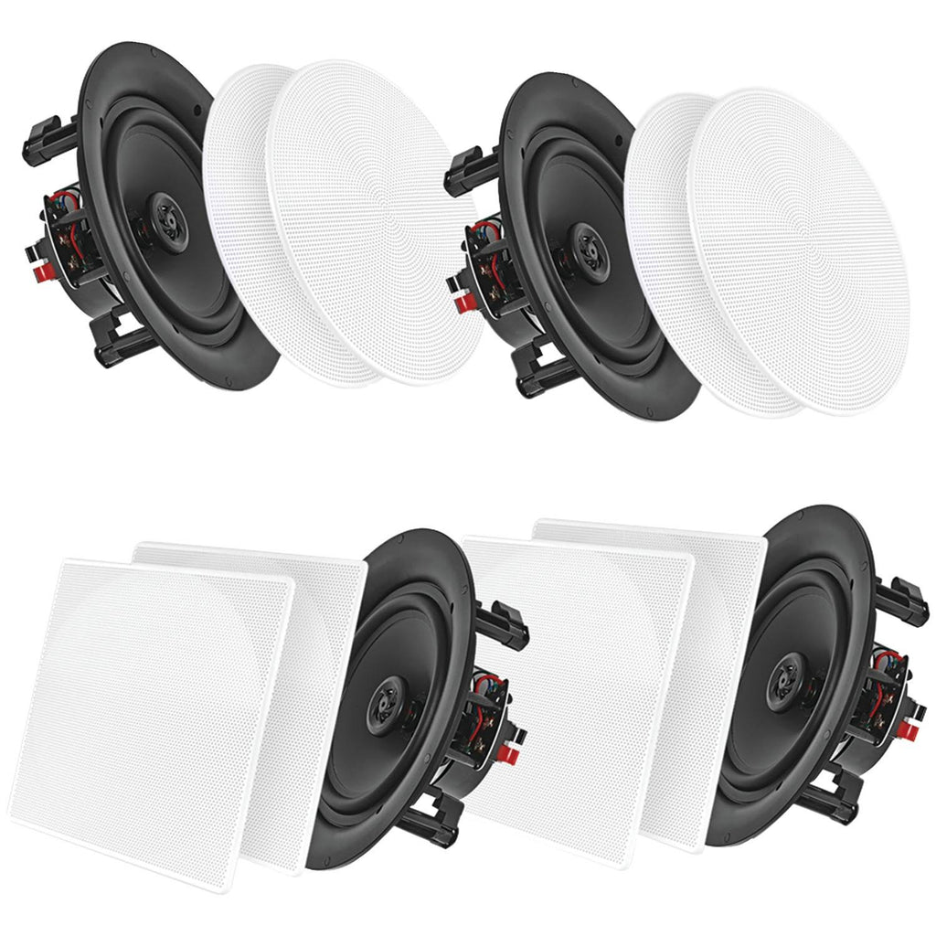 4 Pk Bluetooth Ceiling-Wall Speakers S8595