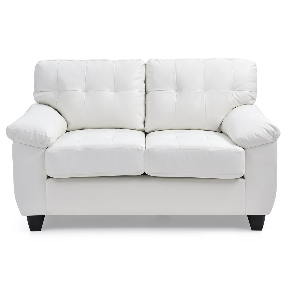 Cappuccino Loveseat H8714