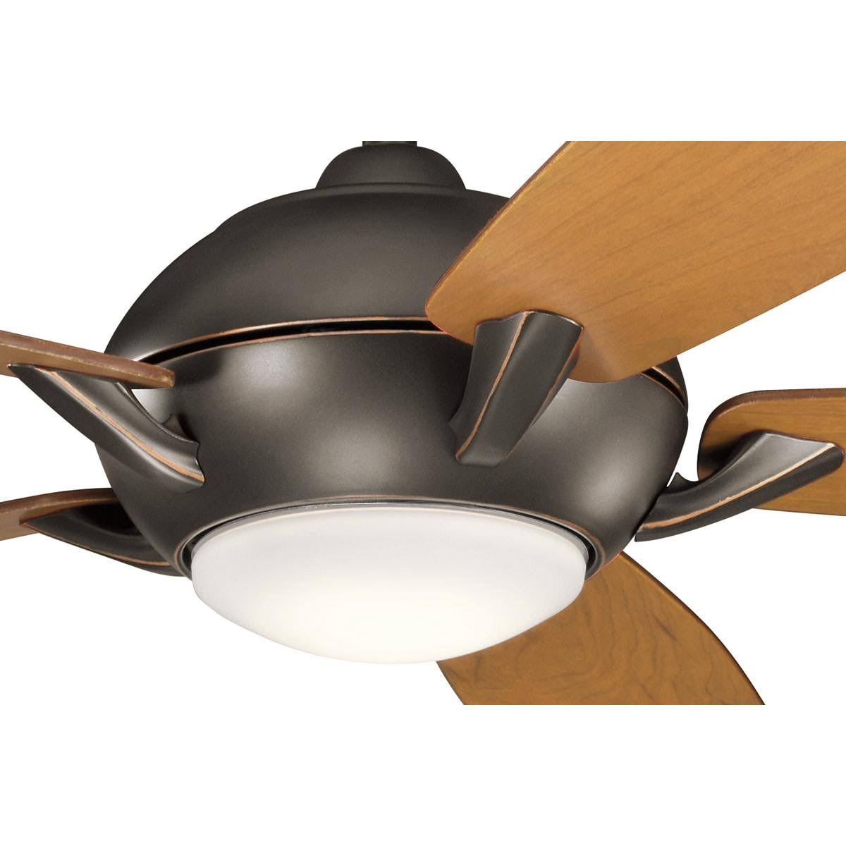 Brushed Stainless Steel LED Ceiling Fan P73515