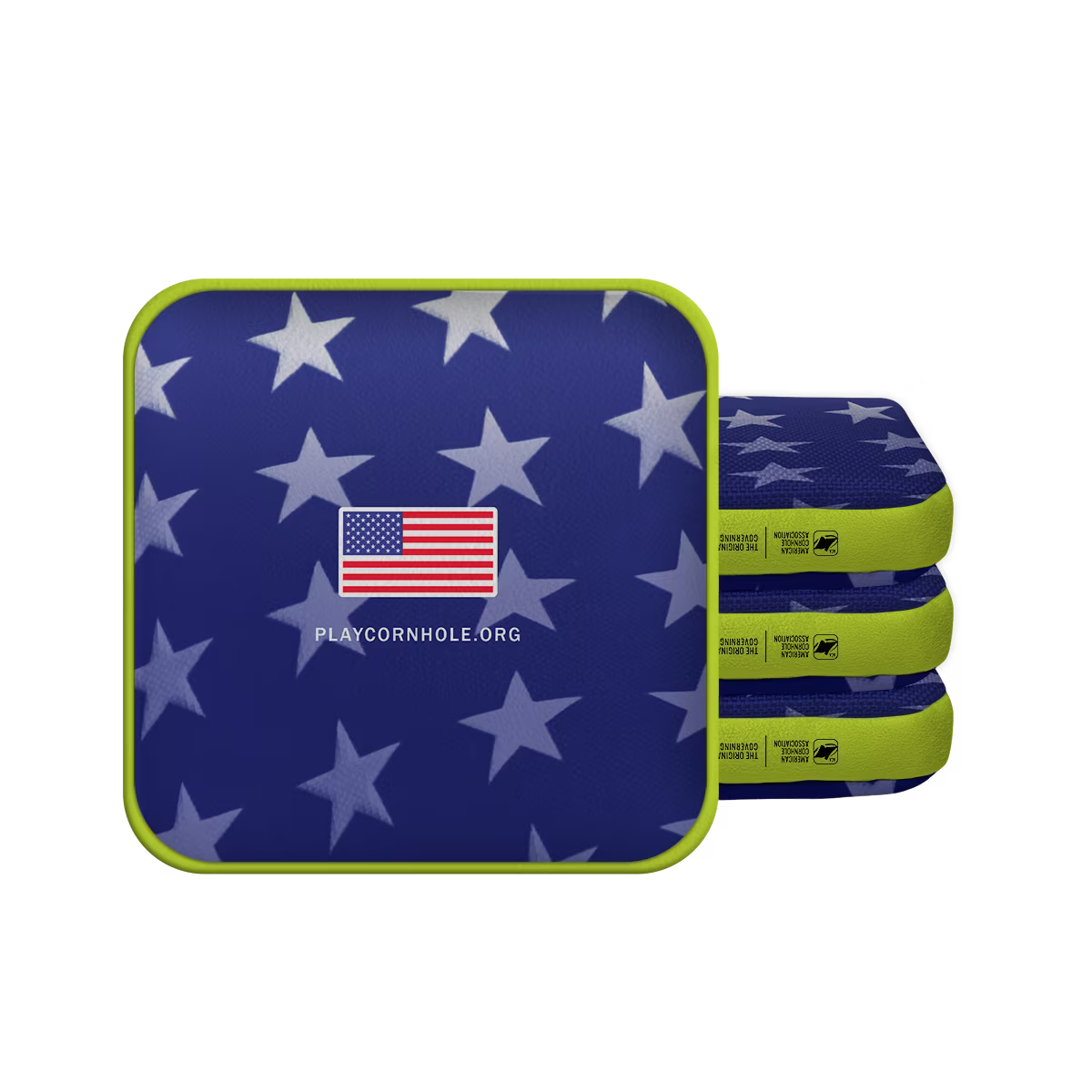 6-in ACA American Cornhole Association Official Regulation Bags Dual Sided Edge Technology Synergy Touring Pro H29181
