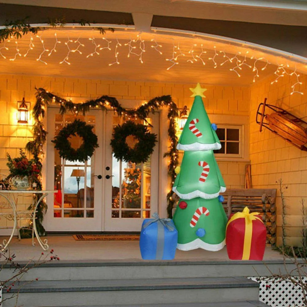 6 FT Christmas Tree Inflatables with Led Lights F6010