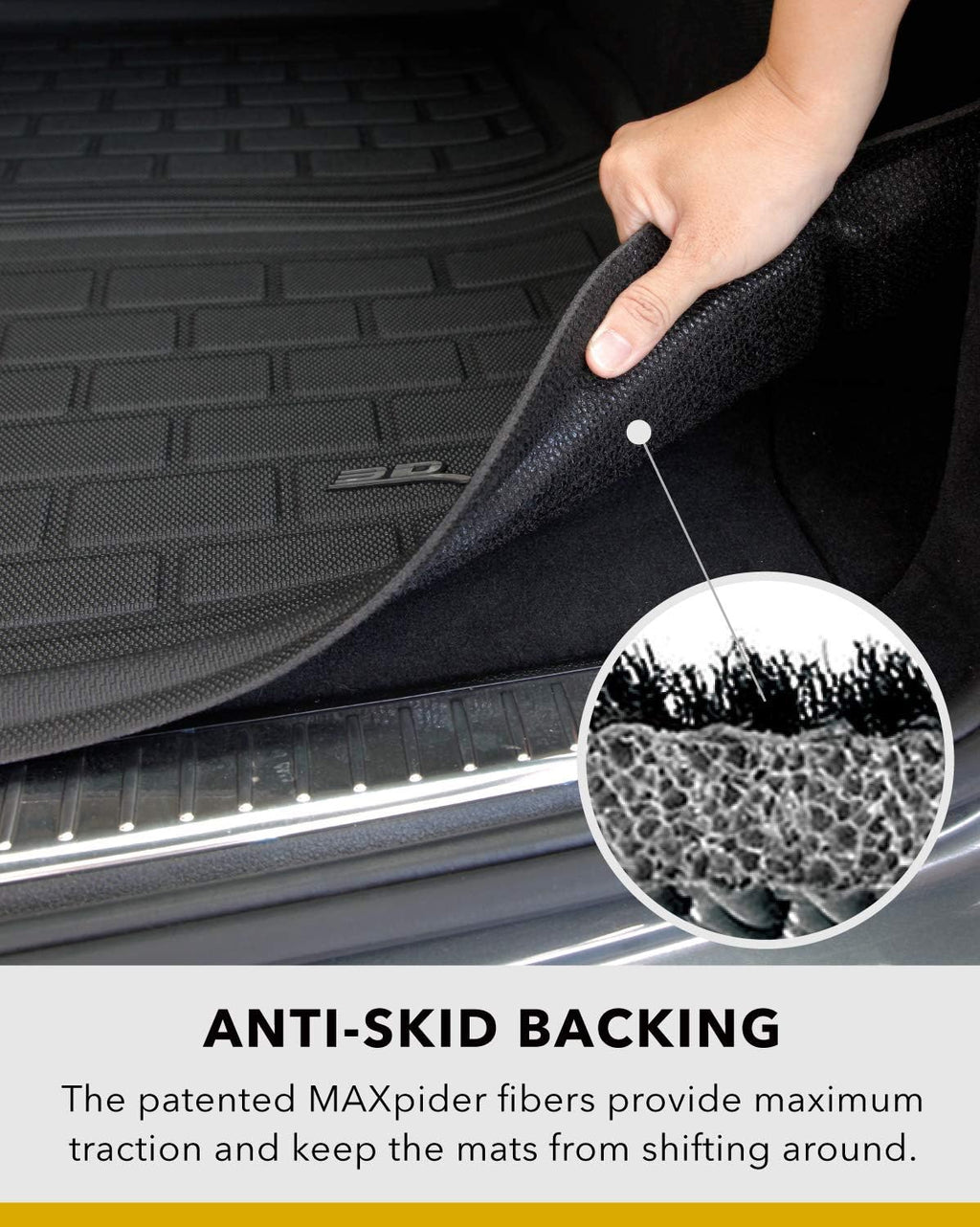 Black Rear Cargo Liner S262