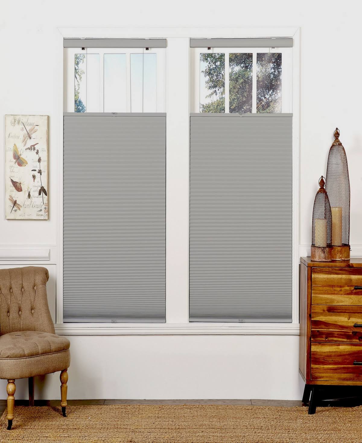 Cordless Blackout Top Down Bottom Up Shade C517227