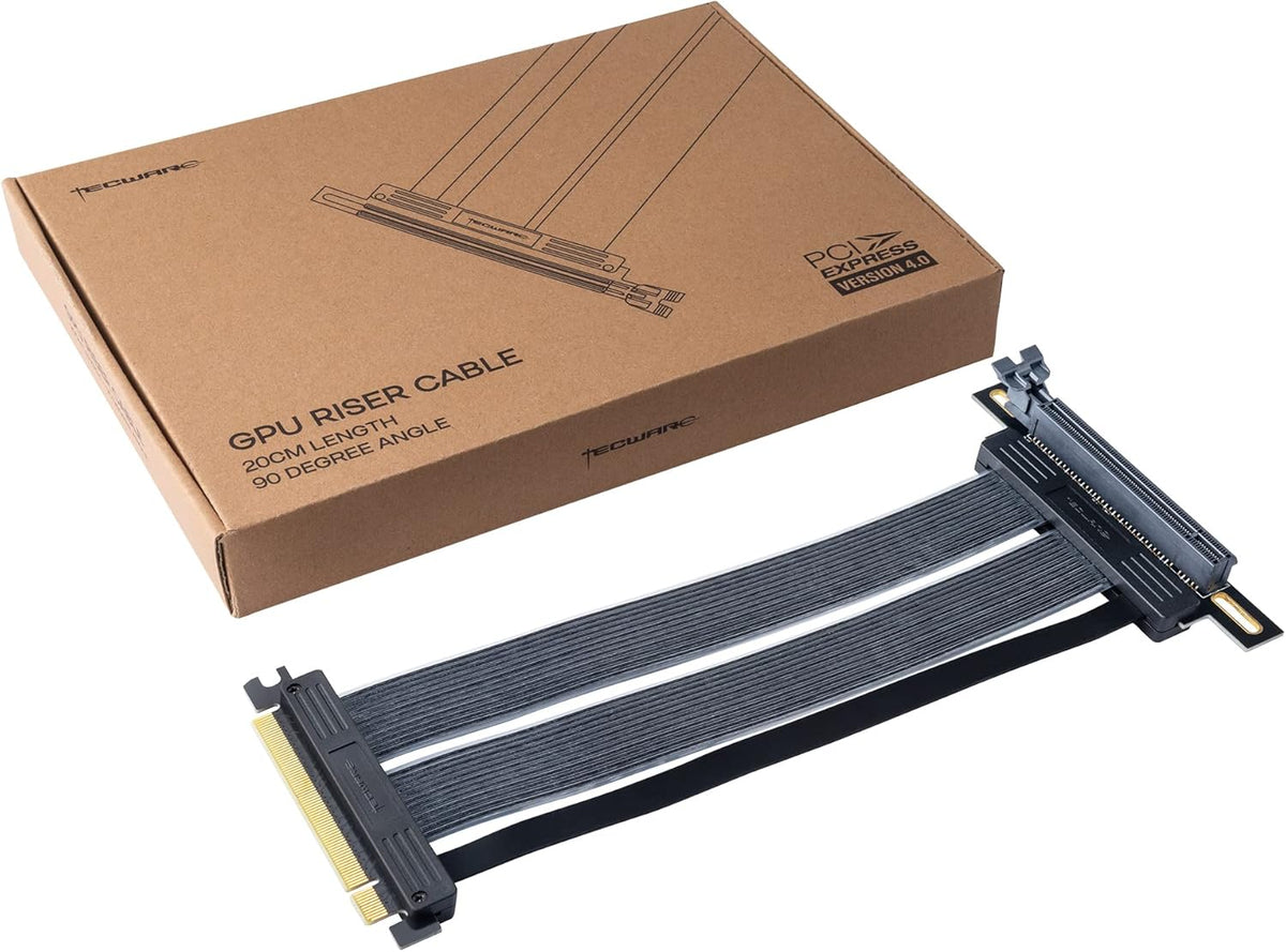 PCIE 4.0 Right Angle Riser Extension Cable B693