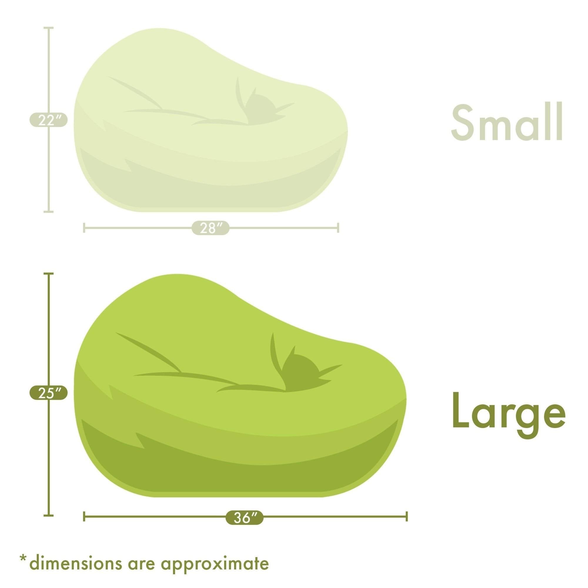 Teal Bean Bag Chair B1505