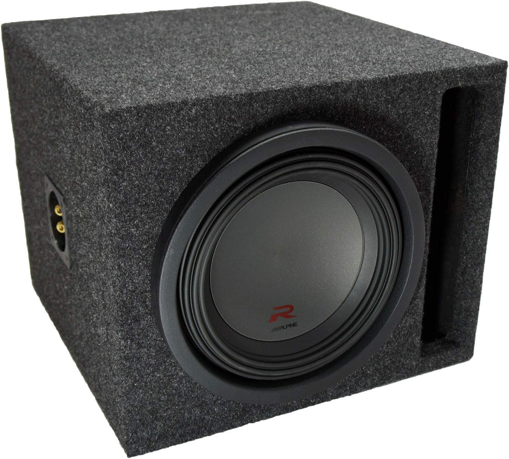 Alpine R-W10D4 Type R Car Audio Subwoofer Custom Sub Box Enclosure Package O840