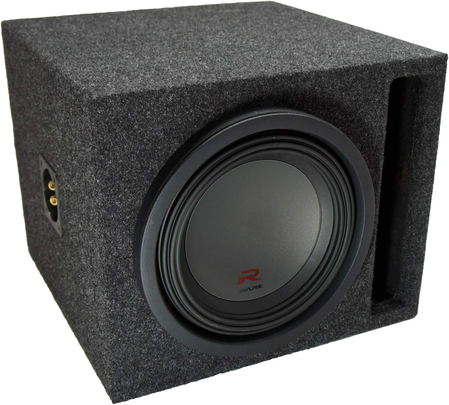 Alpine R-W10D4 Type R Car Audio Subwoofer Custom Sub Box Enclosure Package O840
