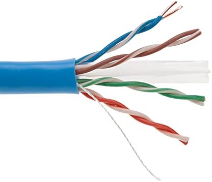 1000ft CAT6 Solid Ethernet UTP 23AWG Network Cable (Orange) W6137