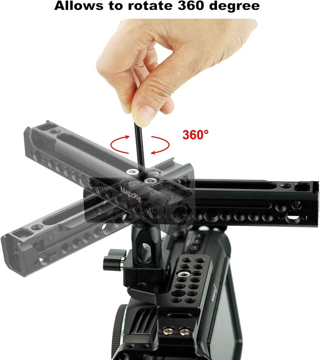 BMPCC 4K & 6K Cage with Rotating NATO Handle, T5 SSD Mount S71599