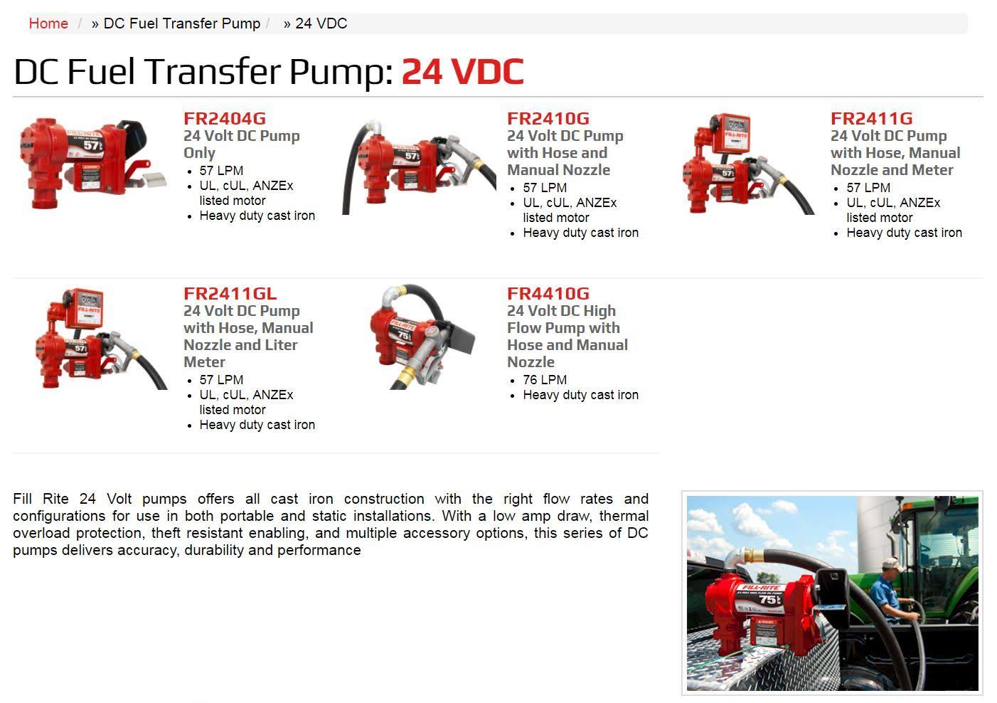 76 LPM 12-Volt DC High Flow Pump V3413