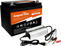 12V 50Ah LiFePO4 Battery with 14.6V 10A Lithium Battery Charger, 50A BMS W889507