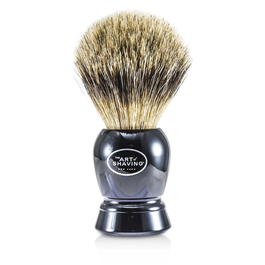 Fine Badger Shaving Brush - Black Q20020