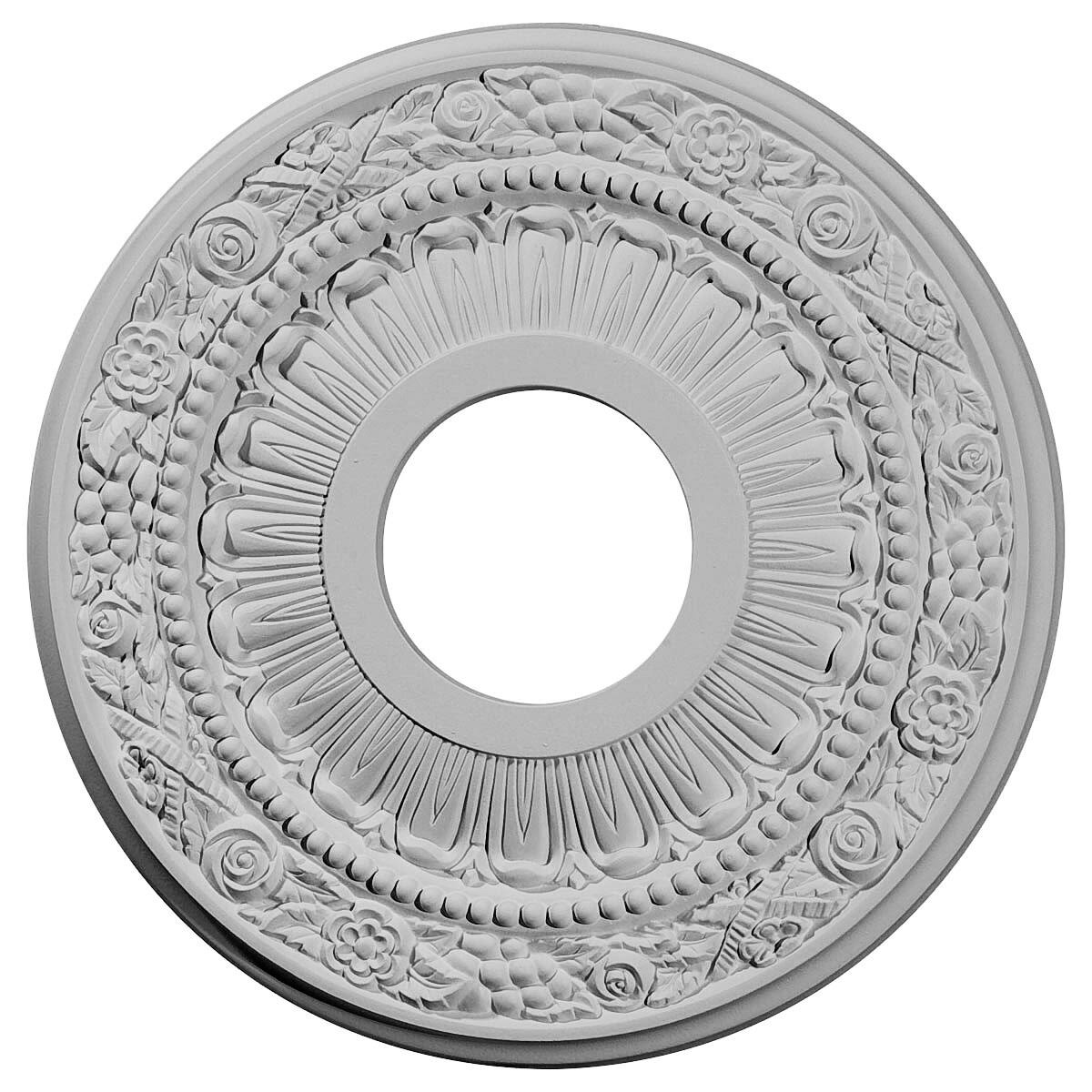 Hand-Painted Night Shade Ceiling Medallion Q98311