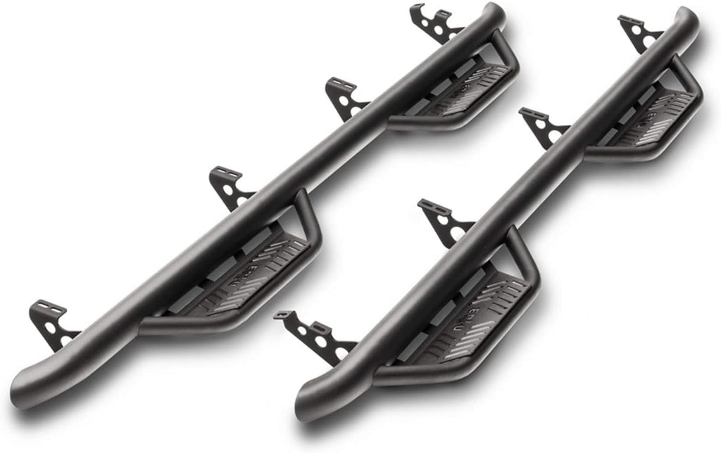 Textured Black Cab Length Running Boards H42422