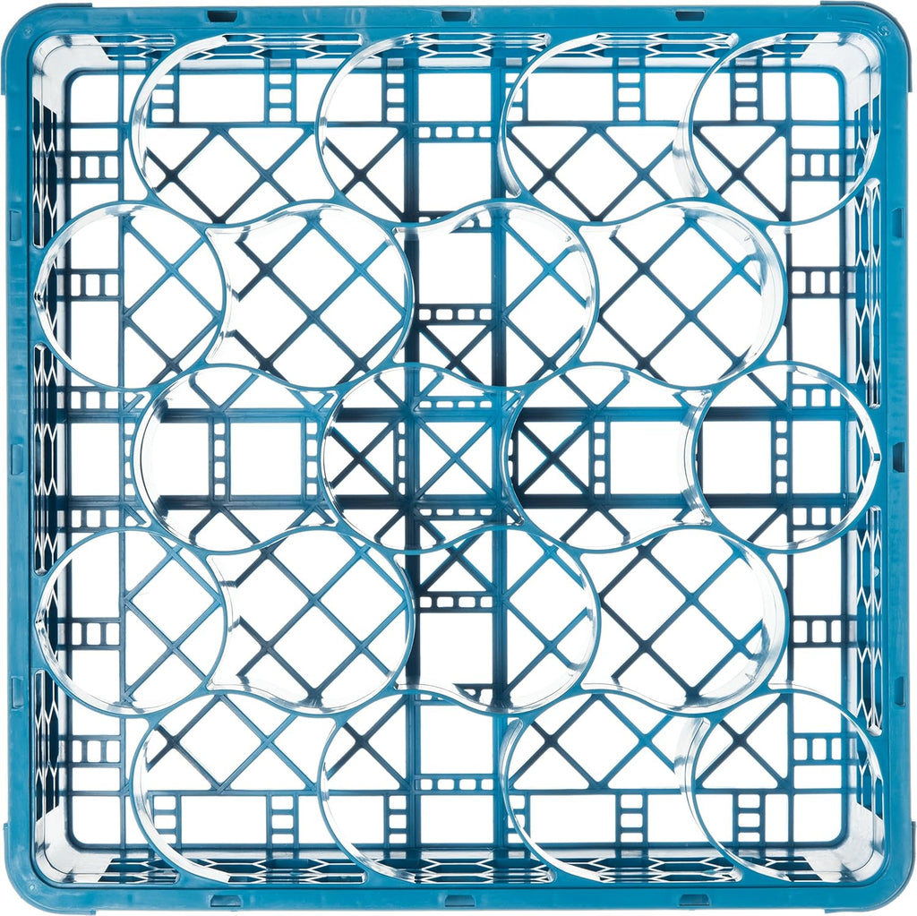 Blue Glass Rack with 1 Extender, Pack of 4 Z24958