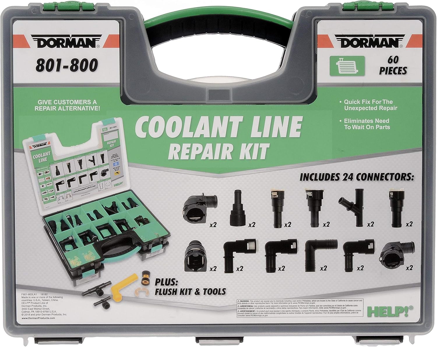 Coolant Line Repair Tray W55236