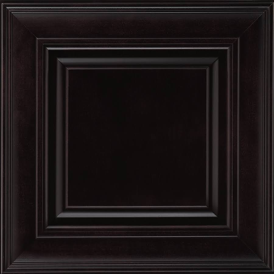 Black Espresso Maple Raised Panel Cabinet Sample C87612