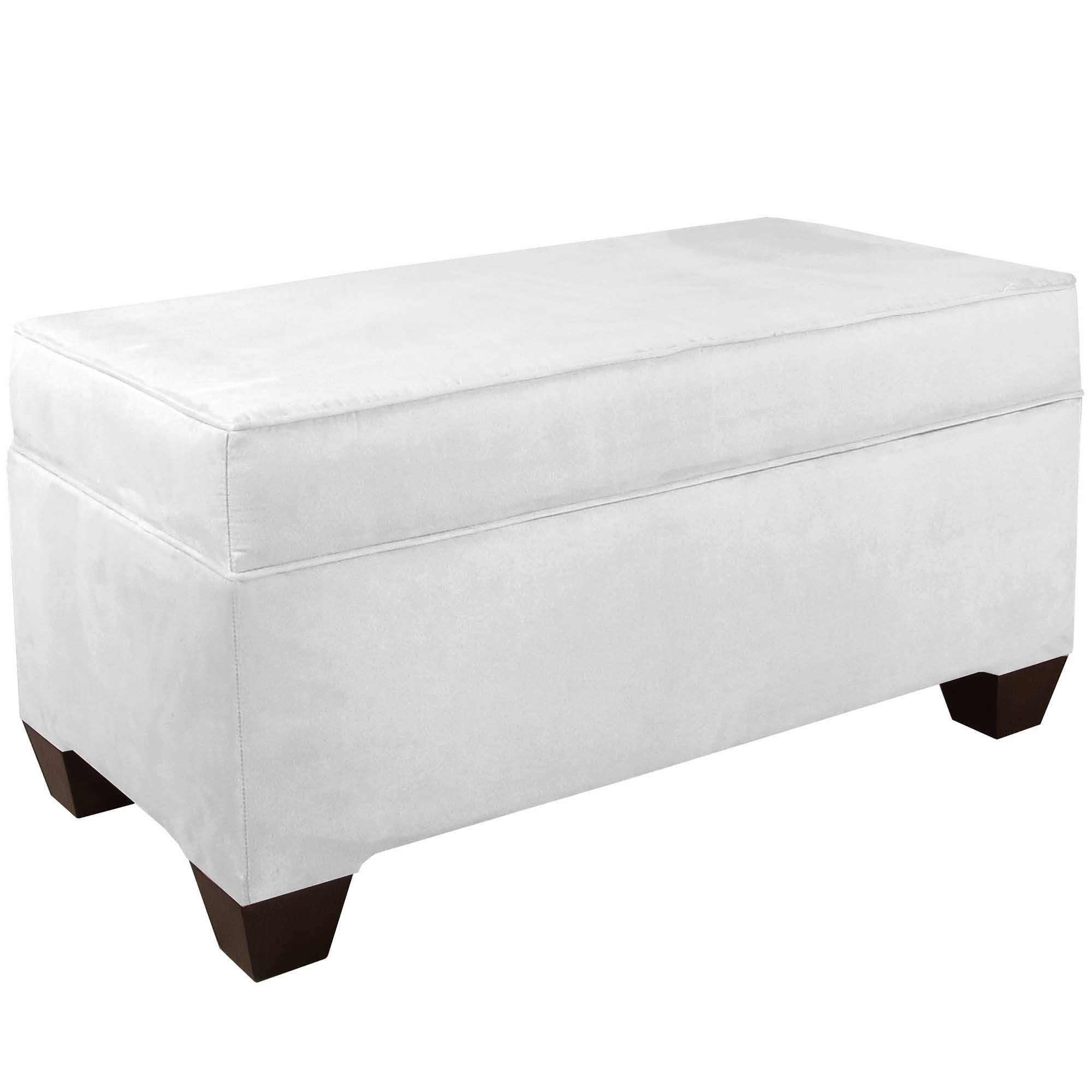 Velvet Storage Bench B17828