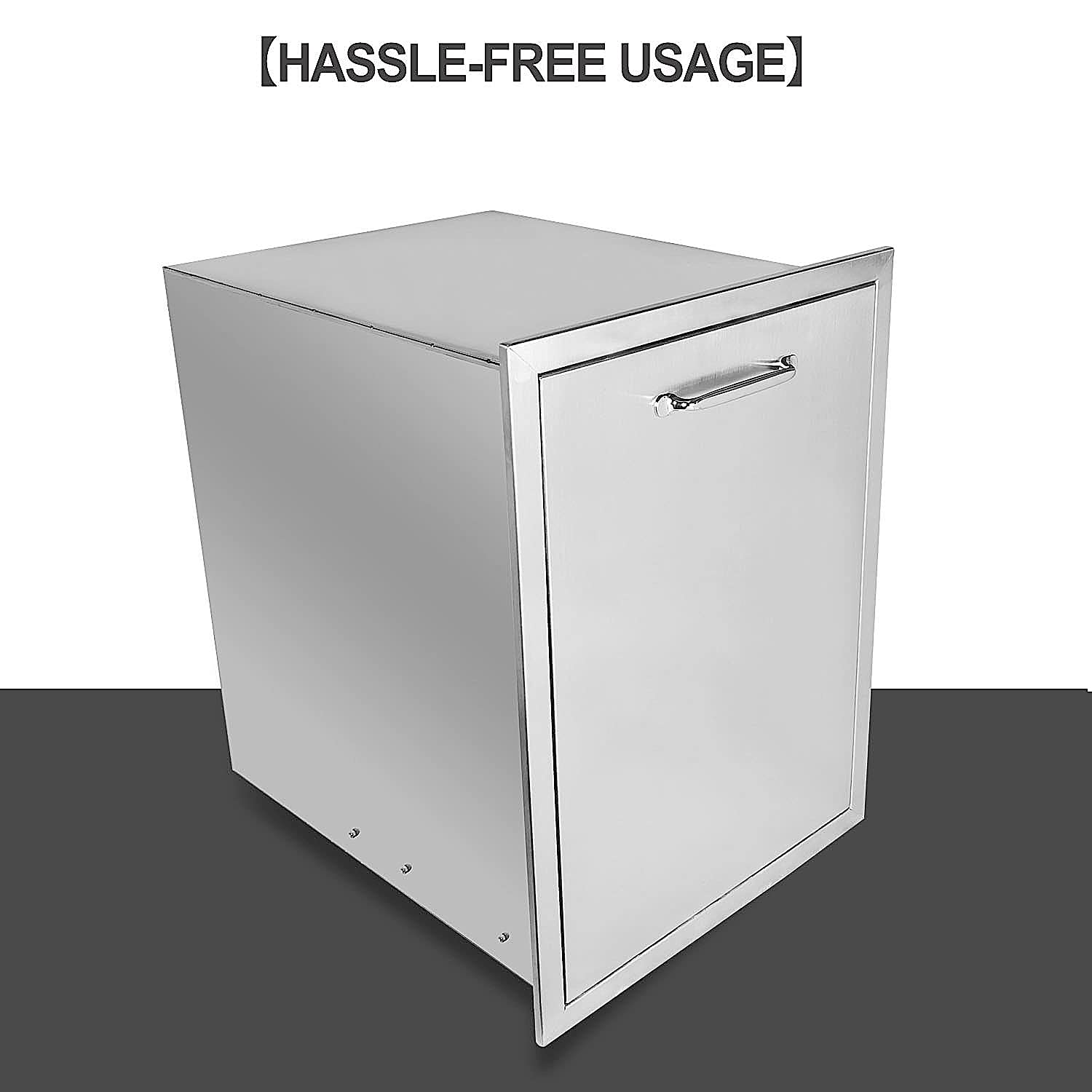 Stainless Steel Propane Tank Drawer W16XD18XH22.3 Inches M25193