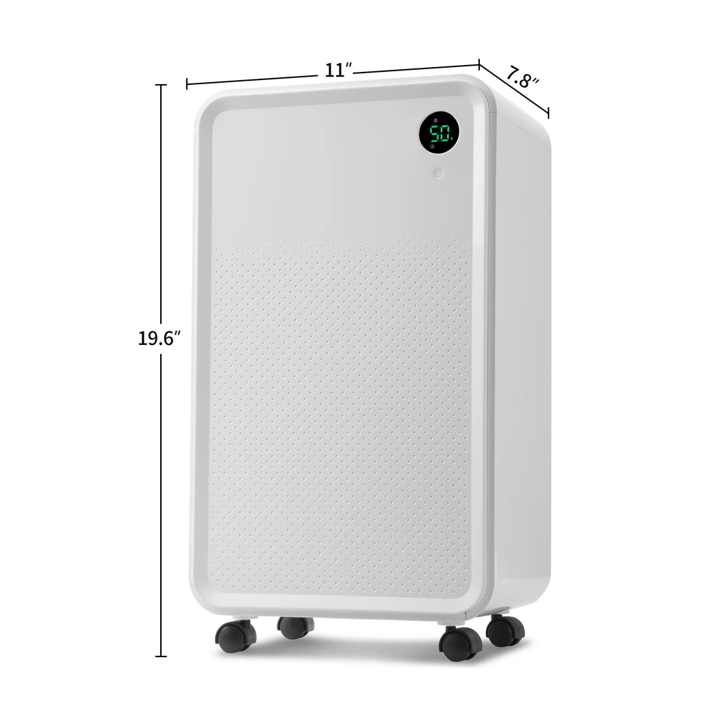 30 Pint Dehumidifier with 68oz Water Tank and Drain Hose P486