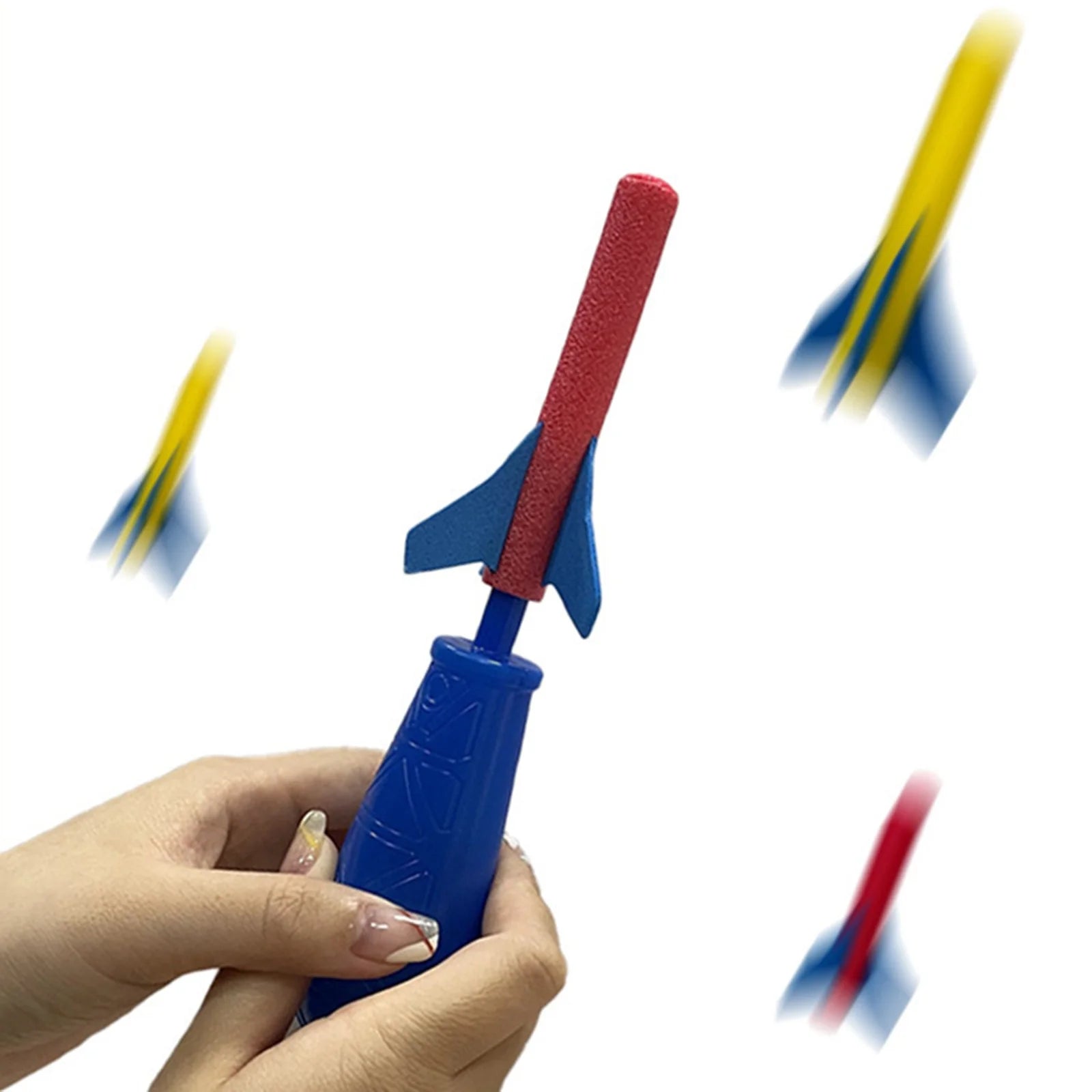 3 Foam Rockets Outdoor Toy V2943