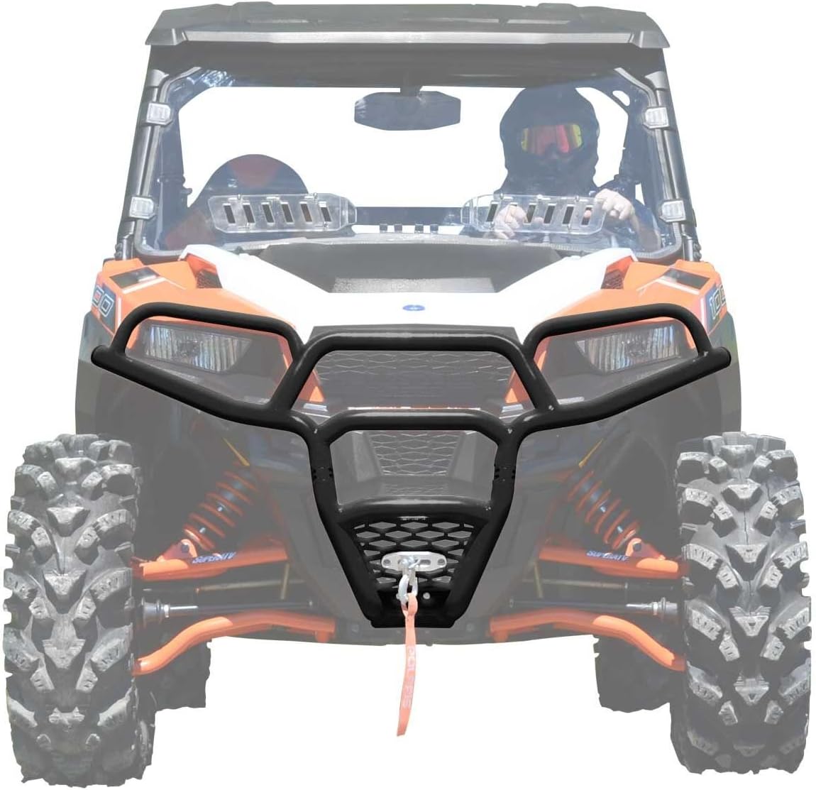 Heavy-Duty Front Bumper Wrinkle Black G552646