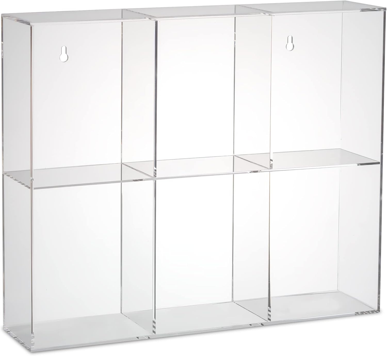 Pack of 2 Acrylic Display Case for 6 Regular Size Funko Pop Boxes Z740165