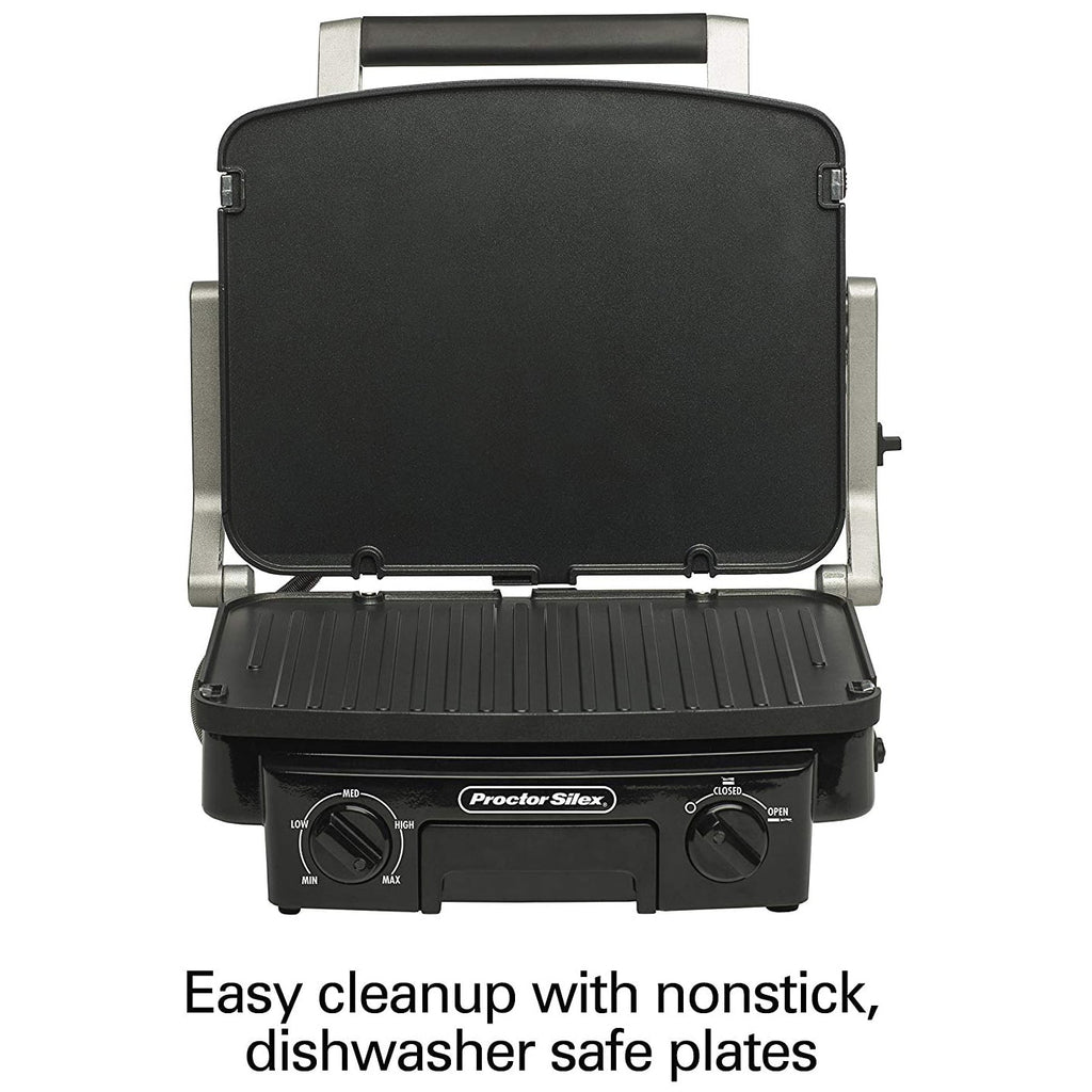 Contact Grill with Reversible Grids X52720
