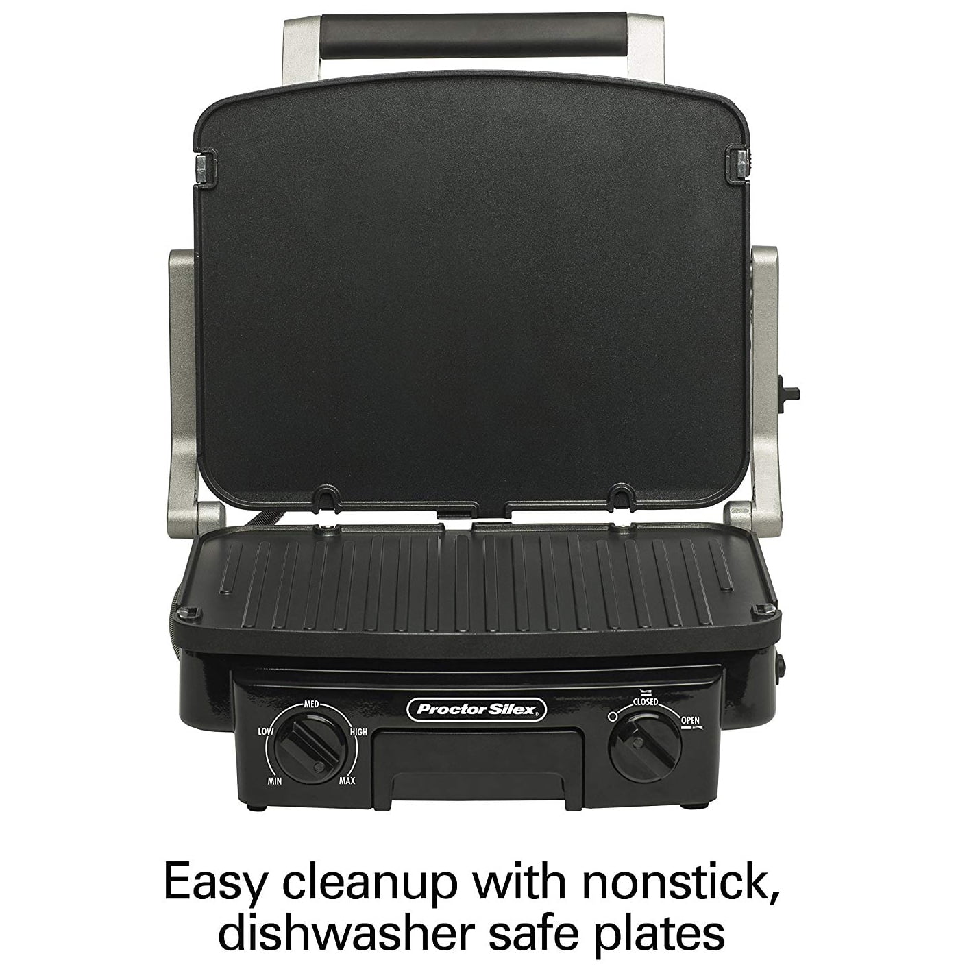 Contact Grill with Reversible Grids X52720
