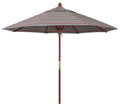 Patio Umbrella with Wood Pole Hardwood Ribs B70345