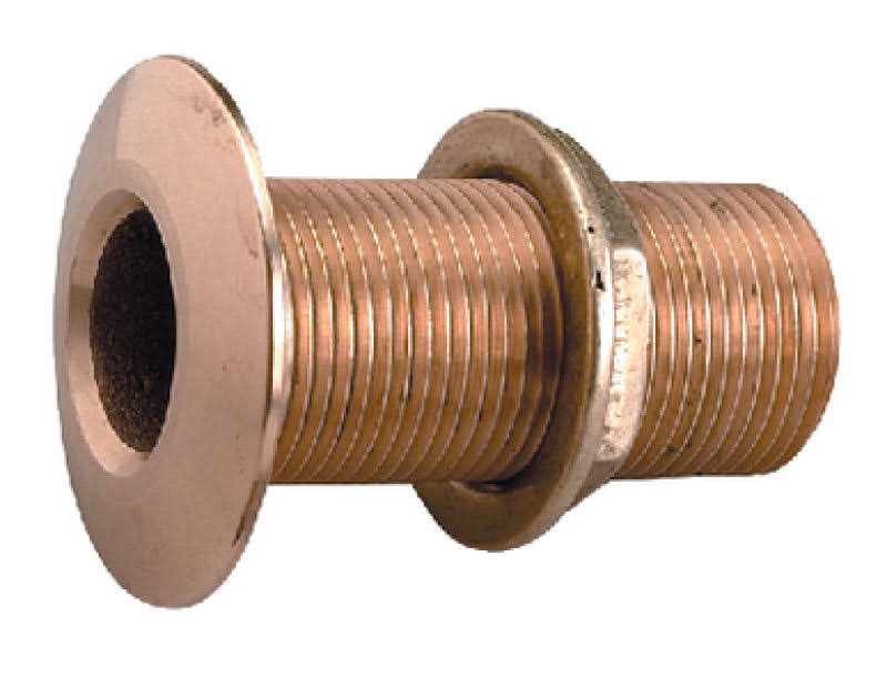 Bronze Thru-Hull Fitting with Pipe Thread O6981