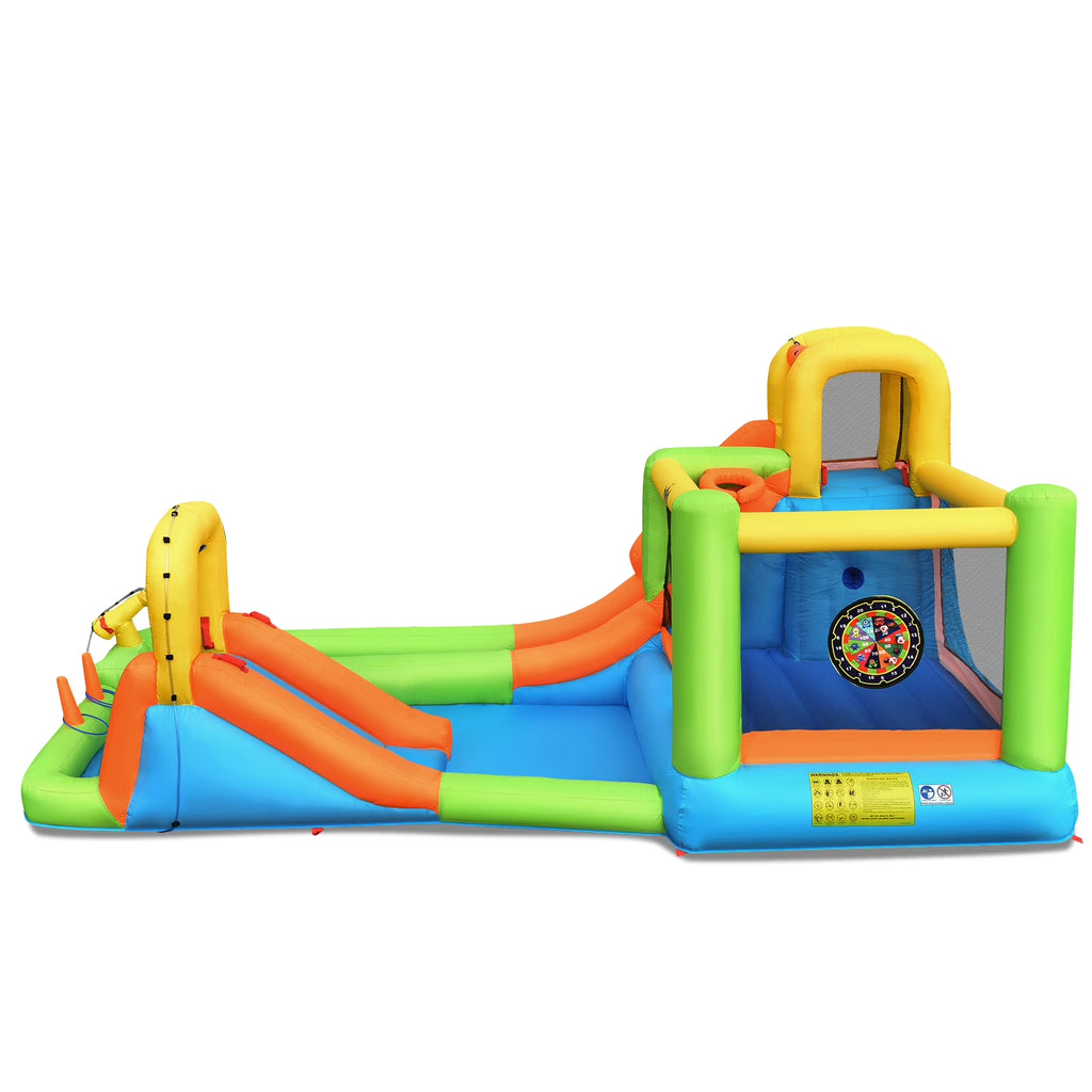 Inflatable Water Slide Park Bounce House Climbing Wall X5080