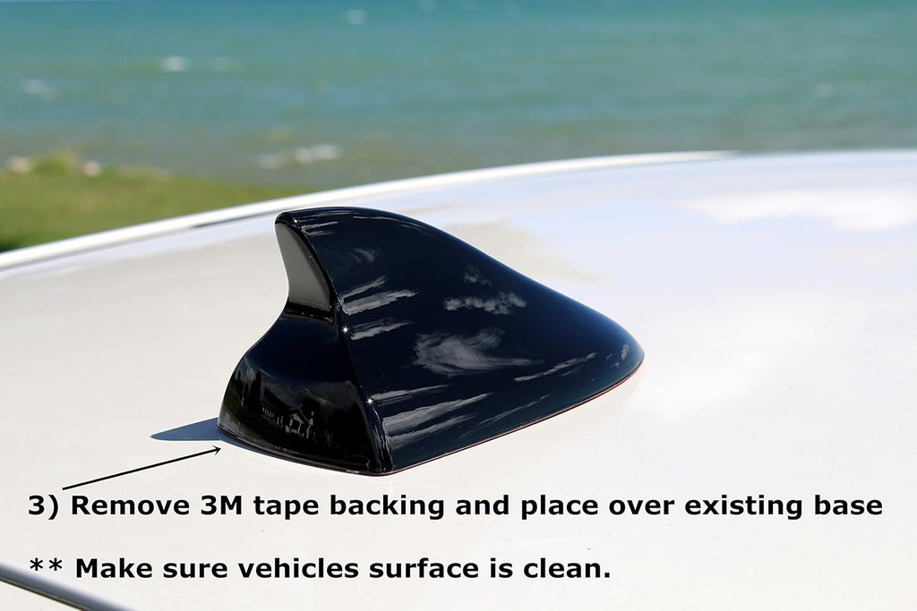 White Shark Fin Antenna Pack of 2 A139406