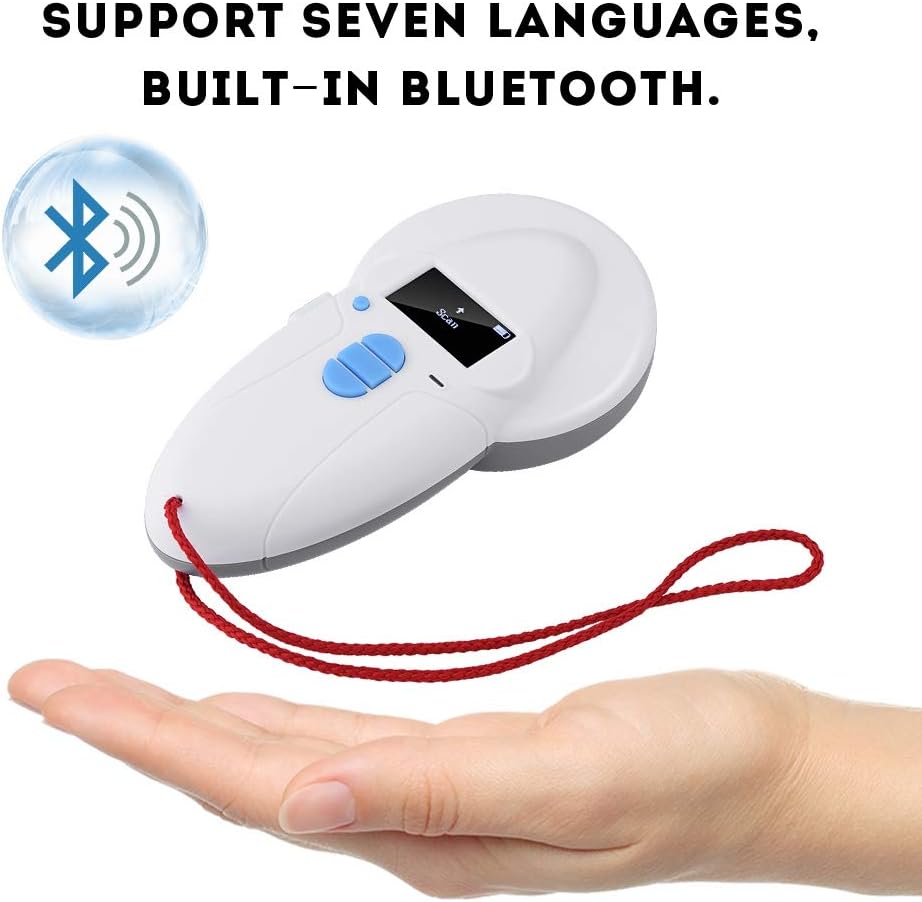 RFID Pet Microchip Scanner 134.2Khz with Cushioned Case L127117
